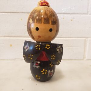Small Japanese Kokeshi Doll